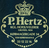 Peter hertz jeweler, Copenhagen